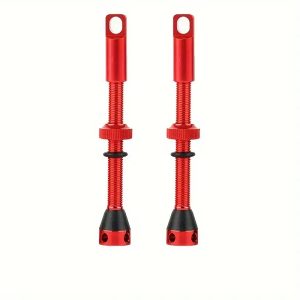 Aviero 2pcs Valve Tubeless Stem 60mm with Valve Core Removal Tool Cap