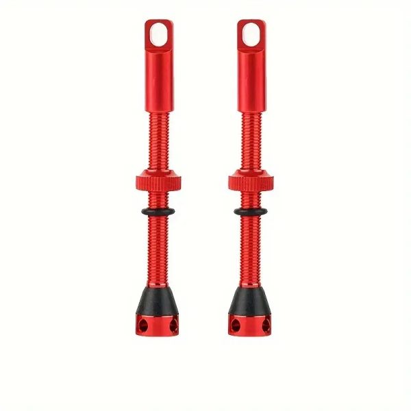 Aviero 2pcs Valve Tubeless Stem 60mm with Valve Core Removal Tool Cap